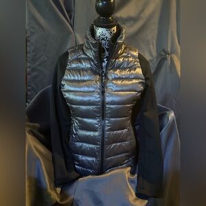 Calvin Klein Performance Black and Gray Puffer Vest/Jacket